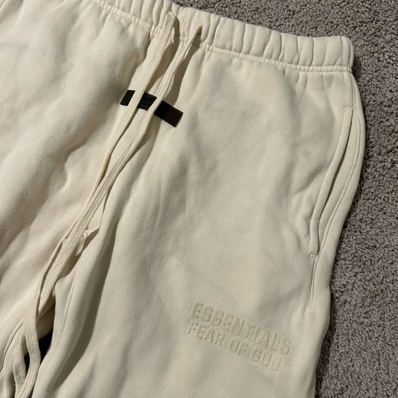 Essentials Cream Track Pants - Picture 3 of 8